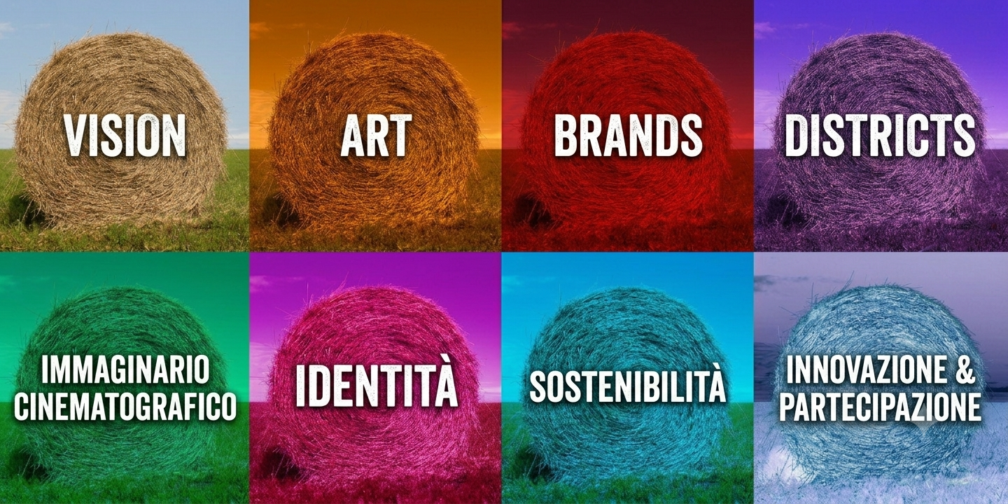 Vision Art Brands Districts Immaginario cinematografico Identità Sostenibilità Innovazione e Partecipazione